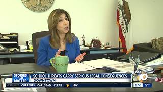 San Diego DA explains consequences for school threats