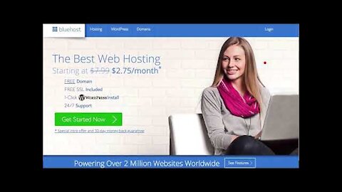 Everything your website needs from start-up to success, Bluehost Review 2021