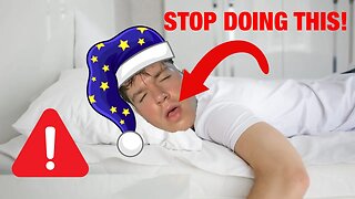 6 Ways To Improve Your Sleep (DO THIS NOW)