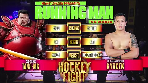 The Hockey Fight - Tang Mo vs Kyoken Tampiyanan #fightcircus