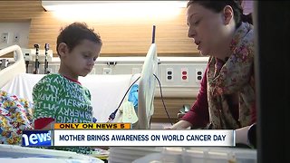 Mother brings awareness on World Cancer Day