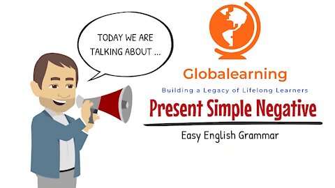 Easy English Grammar: Present Simple Negative Tense