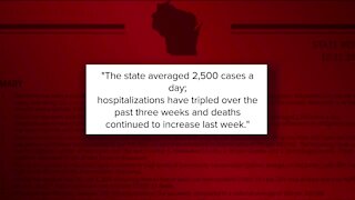 Wisconsin fourth in the nation for new COVID-19 cases