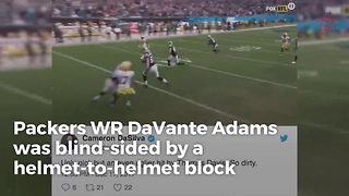 After Dirty Hit On Davante Adams, Thomas Davis Gets His Suspension Reduced