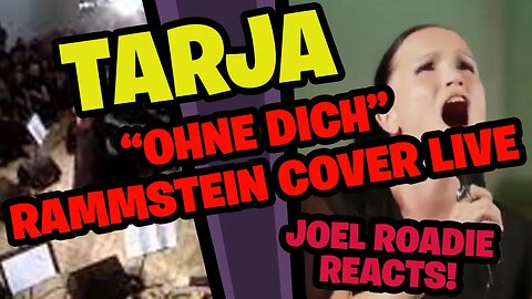 Tarja Turunen OHNE DICH (cover ) RAMMSTEIN - Roadie Reacts