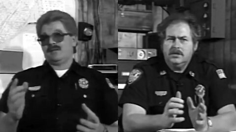 Policemen Fred Works and Charles Garmany talk UFO sightings + Inside Edition "spoof" report, 1989