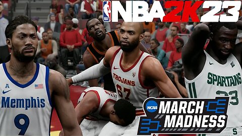 March Madness But Every Current NBA Player Is Back In College - NBA 2K23