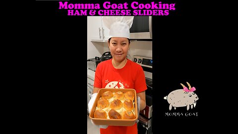 Momma Goat Cooking - Ham & Cheese Sliders - Quick, Easy, & Delicious #food #cooking #cookinglive