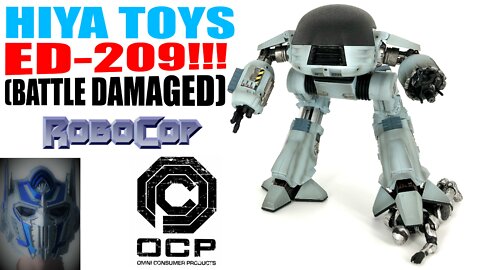 Hiya Toys - Robocop Battle Damaged ED-209 Review