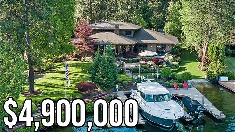 $4.9 Million Immaculate Waterfront Estate | Mansion Tour