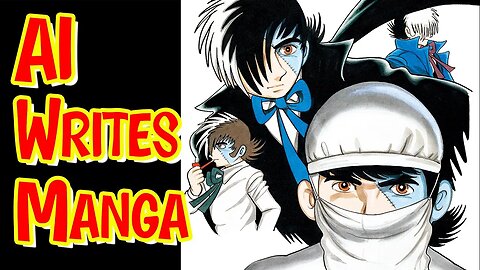 AI Writes Manga Chapter of Osamu Tezuka's Classic Black Jack #AI #manga