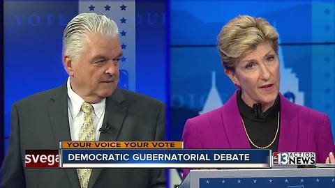 Nevada Gubernatorial Debate: Steve Sisolak and Chris Giunchigliani