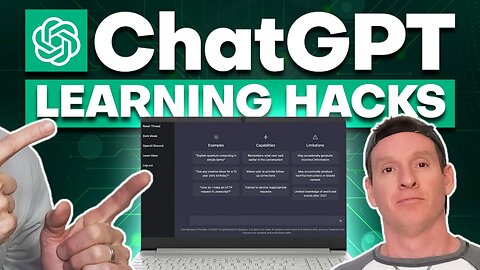 TOP 10 EASY ChatGPT Learning HACKS - Ur Life Just Got Easier!