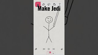 How to Make Stickman Jedi in Flipaclip? #flipaclip #starwars