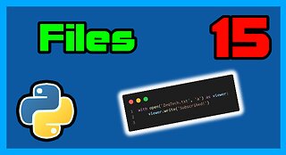 2024 Python - Read & Write to Files 😆📝