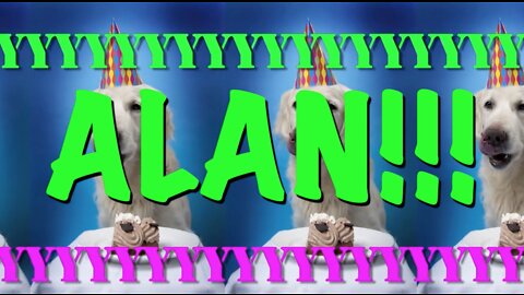 HAPPY BIRTHDAY ALAN! - EPIC Happy Birthday Song