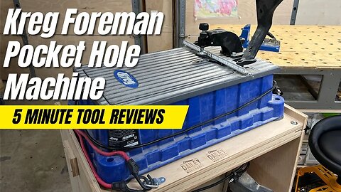 Kreg Foreman Five Minute Tool Review