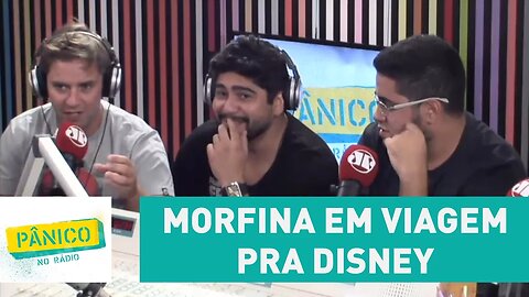 "Melhor coisa que me aconteceu foi experimentar morfina", diz Rabin sobre viagem pra Disney