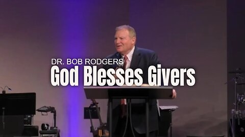 God Blesses Givers