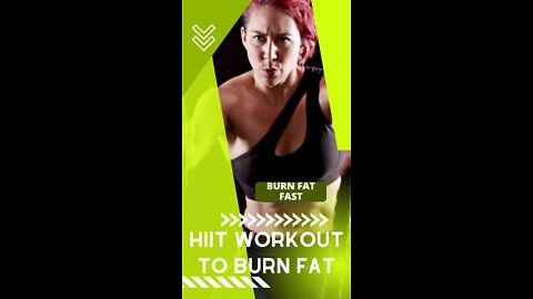 Burn Fat Fast - High Intensity Interval Training Workout Info #HIIT #exercise