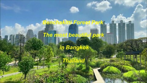 Benchakitti Forest Park at Central Bangkok the best of Amazing Thailand