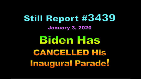 Biden Has Cancelled Inaugural Parade, 3439