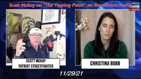 11.29.21 Scott McKay on “The Tipping Point” on Revolution.Radio, STUDIO B