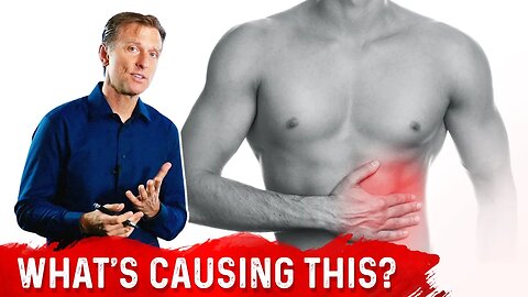 Left Side Abdominal Pain Under Ribs – Causes & Remedies Covered by Dr. Berg