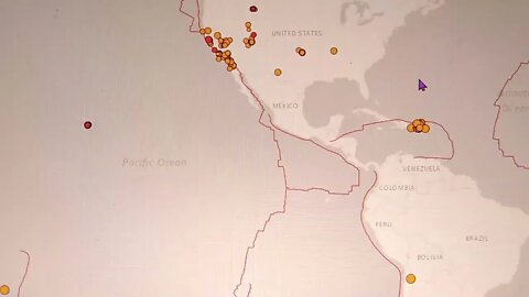 Earthquakes, Alaska Wave Heights Over 28 Ft & Signs Of A large Quake. 10/19/2022