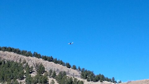 Is this a Bomber Flying Low Overhead Near Cripple Creek?