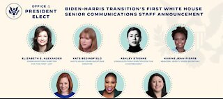 Joe Biden chooses an all-female senior White House press team