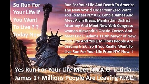 Run For Your Life Meet N.Y.A.G. Leticia James Millions People Are Leaving N.Y.C.