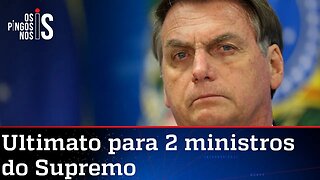 Bolsonaro sobe o tom contra ministros do STF e convoca para atos de 7 de Setembro