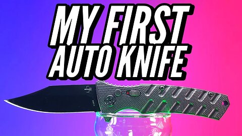 My First Auto | Boker Plus Strike Bowie Automatic Pocket Knife