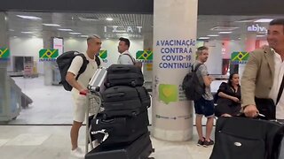 Novo Reforço do Vasco chegando ao Rio de Janeiro para assinar com o Gigante (Pumita Rodríguez )