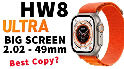 IWO HW8 ULTRA TELA 2.02 Série 8, Clone Apple Watch Ultra, INCRÍVEL, COMPLETO, TOP DEMAIS