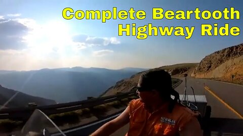 Beartooth Highway on a Motorcycle - Scenic Drive