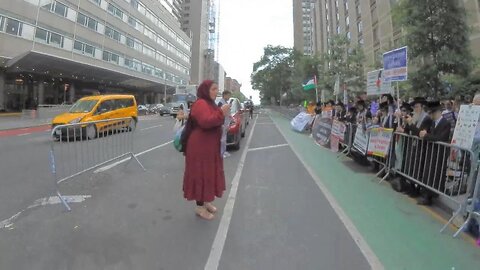 Hesen Unlawfully Fired NYU RN speaks Followed by Nerdeen Palestinian movement leader 6-14-24