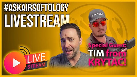 #AskAirsoftology Livestream - Tim w/ Krytac! Ask your questions LIVE