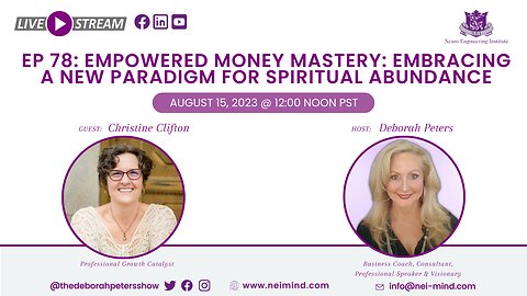 Christine Clifton - Empowered Money Mastery: Embracing A New Paradigm For Spiritual Abundance