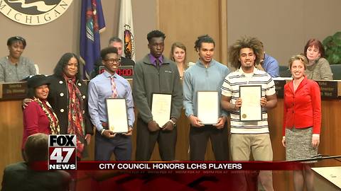 Lansing Catholic football players who knelt during anthem to be recognized at council meeting