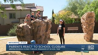 Parents react to school closures in Arizona