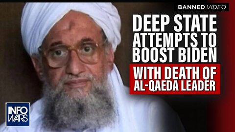 Deep State Attempts To Give Biden Ratings Boost With Death Of Al-Qeada Leader