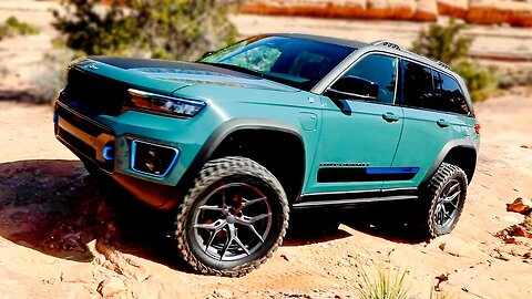 2023 GRAND CHEROKEE TRAILHAWK 4XE CONCEPT | Off-Road Test Drive