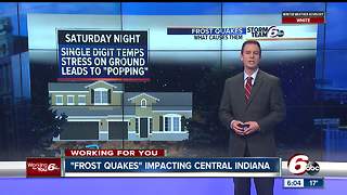 Mysterious noises rattling central Indiana neighborhoods were likely winter phenomenon