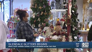 Local shops hoping for an economic boom from Glendale Glitters