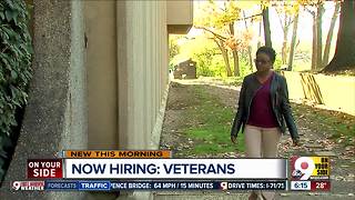 Cincinnati-based company wants to hire 3,000 veterans