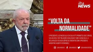 Lula: "O que eu quero para o Brasil, quero para a Venezuela"