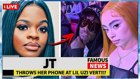 JT's Phone Toss at Lil Uzi Vert's "Ice Spice" Shoutout at BET Awards | Famous News