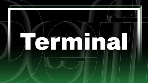 👋 Say Hi To The Defiant Terminal